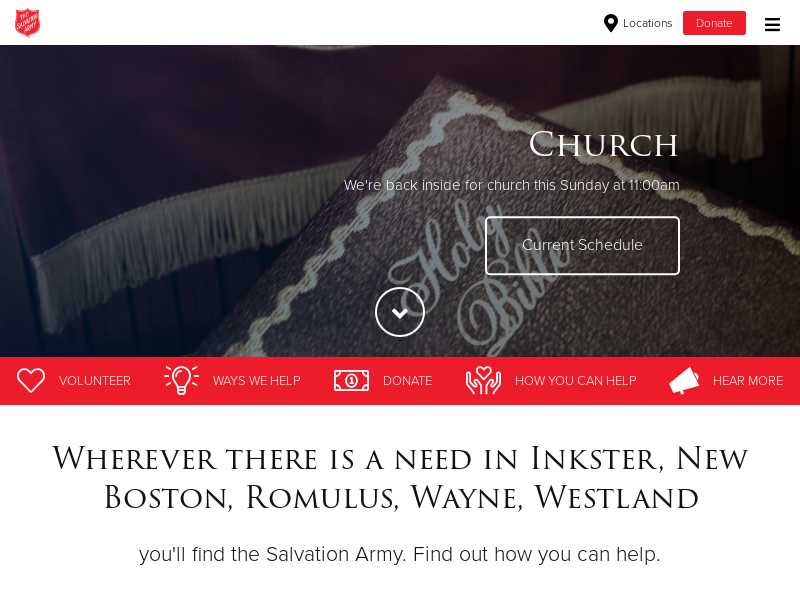 Salvation Army Westland