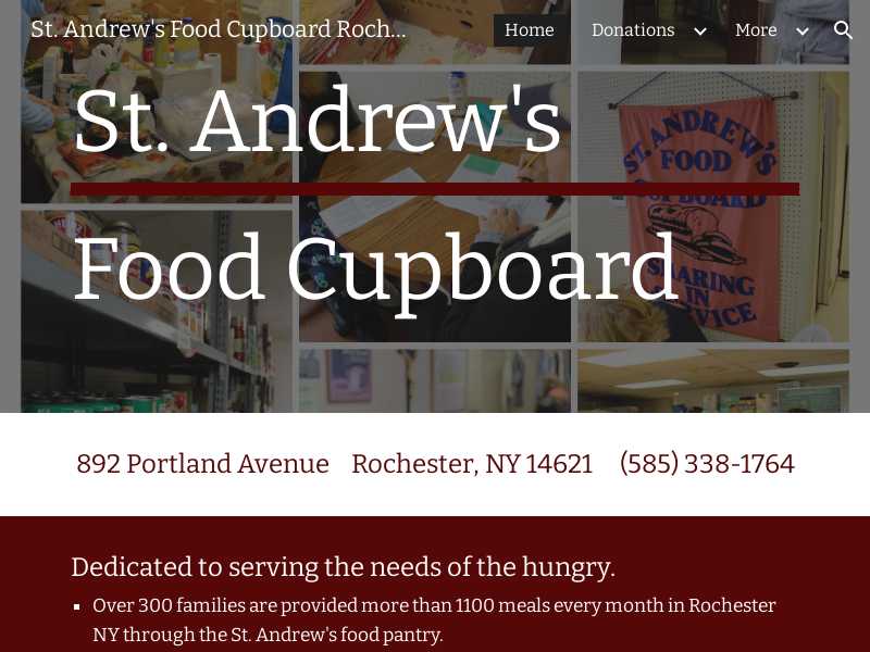 St. Andrew's Food Pantry