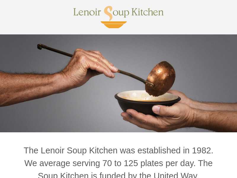 Lenoir Soup Kitchen