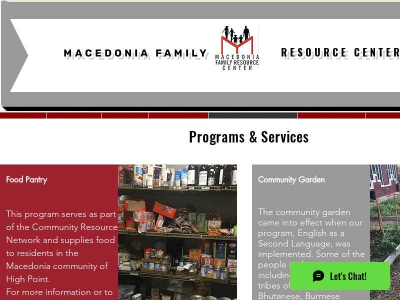 Macedonia Family Resource Center