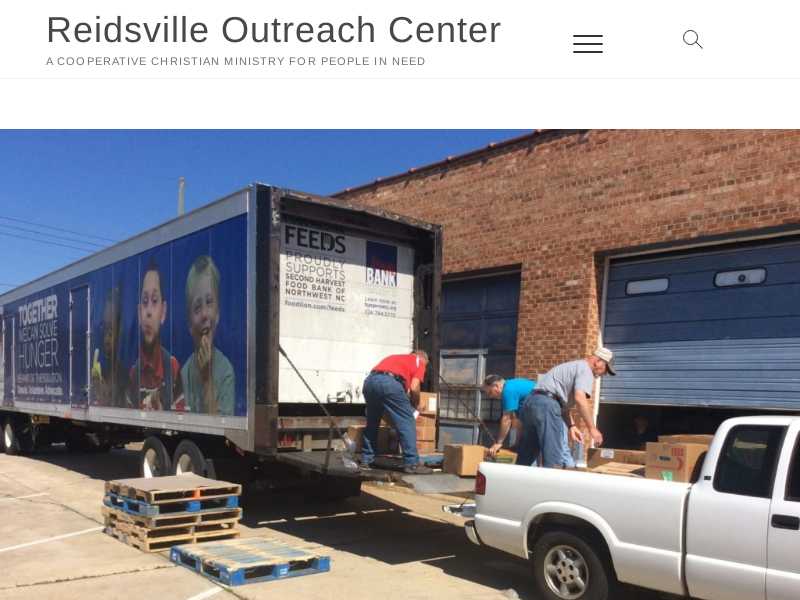 Reidsville Outreach Center Food Pantry