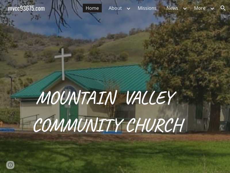 Mt. Valley Community Church (USDA) Food Pantry