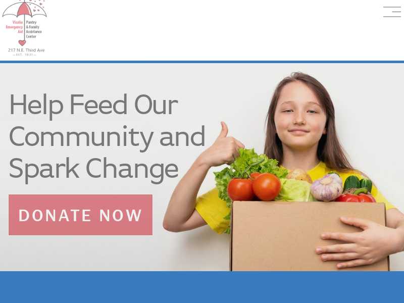 Visalia Emergency Aid Council Food Pantry