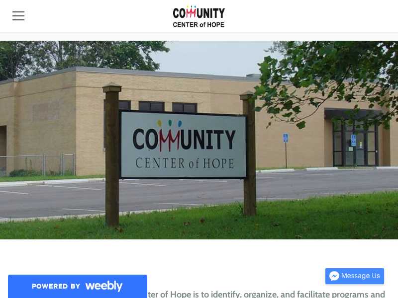 Community Center of Hope Food Pantry