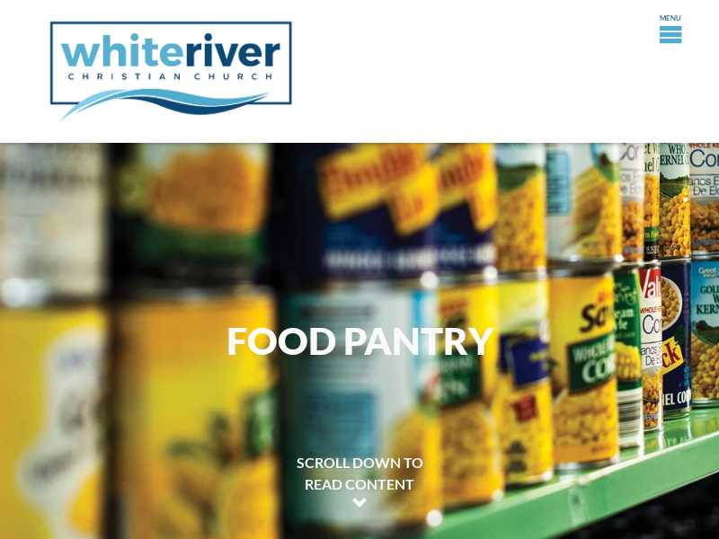 White River Christian Church Food Pantry