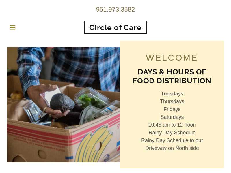 Circle of Care Food Pantry at Crossroads Church