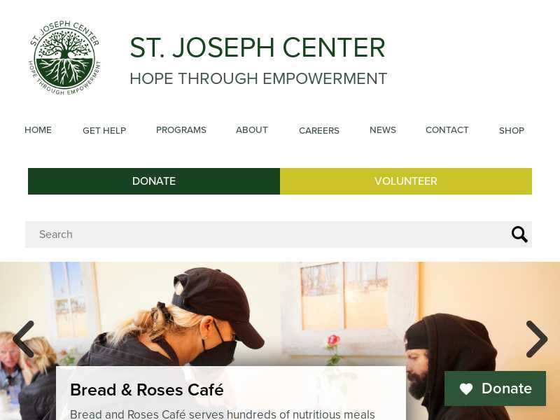 Saint Joseph Center - Food Pantry