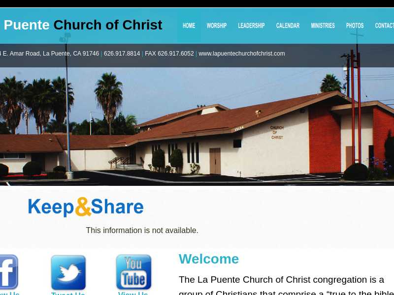 La Puente Church of Christ - Food Pantry