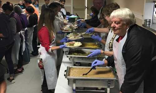 League of Volunteers Emergency Food Pantry