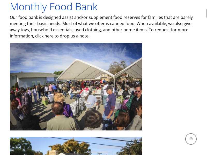 SSS Good Samaritan Association - Food Bank