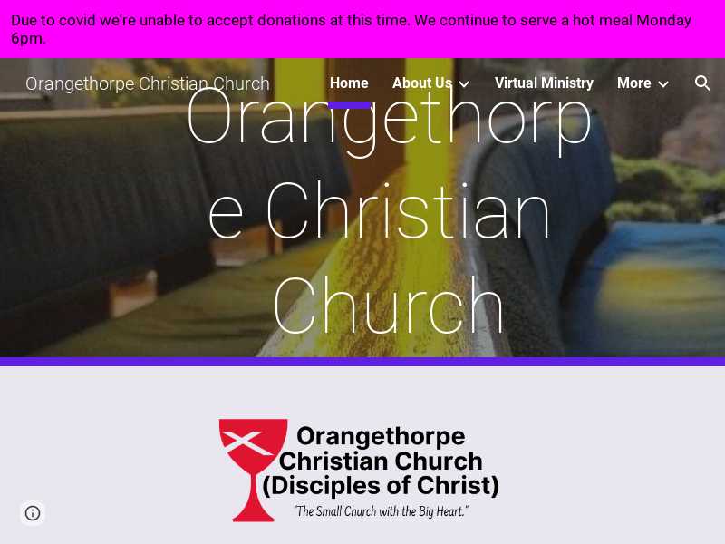 Orangethorpe Christian Church - Hot Meals Ministry