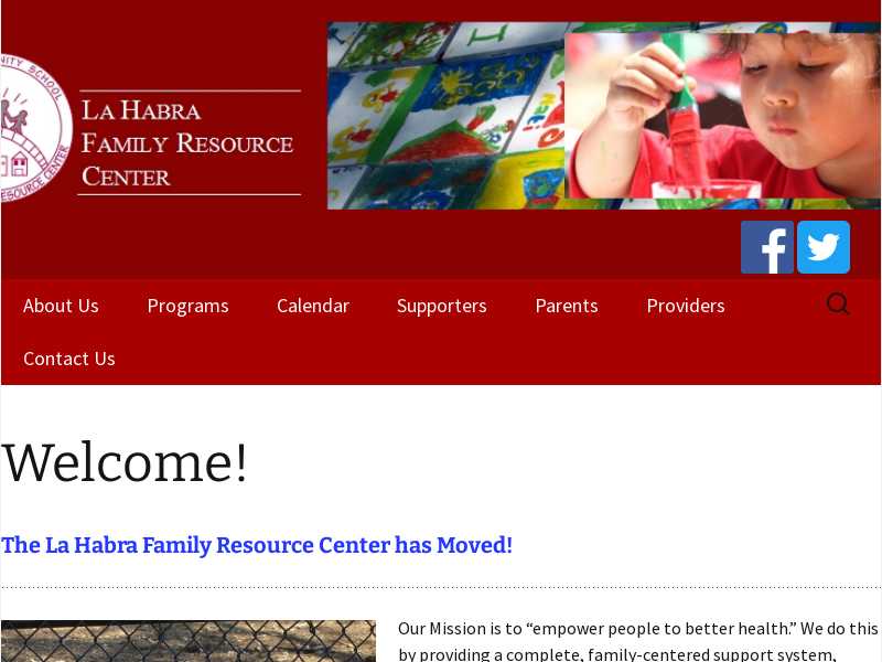 La Habra Family Resource Center - Food Pantry