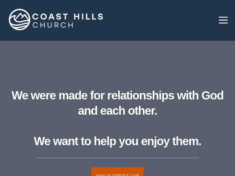 Coast Hills Community Church - Food Pantry