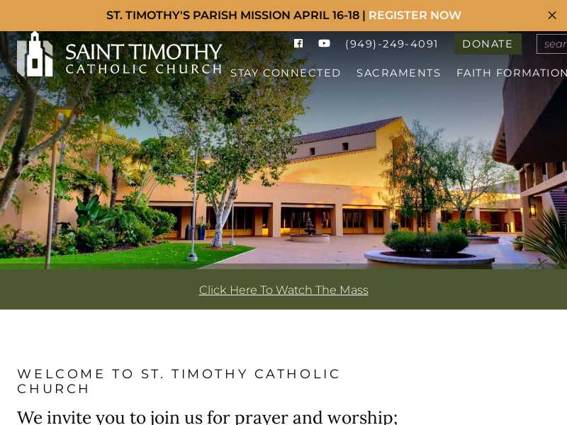 St.Timothy Catholic Church Food Pantry