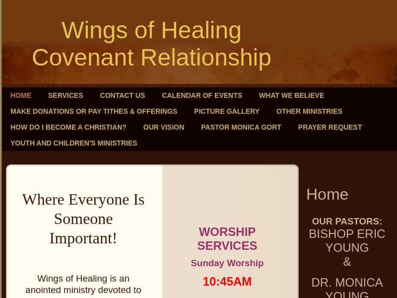 Wings of Healing Christian Center