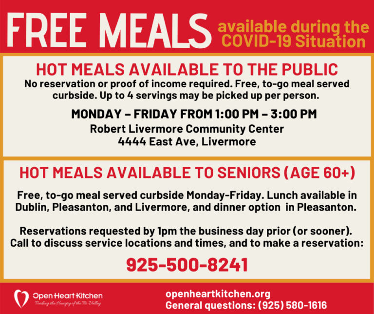 Open Heart Kitchen Robert Livermore Community Center