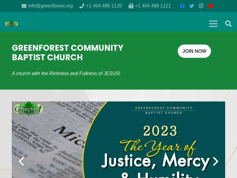 Greenforest Community Baptist Food Pantry