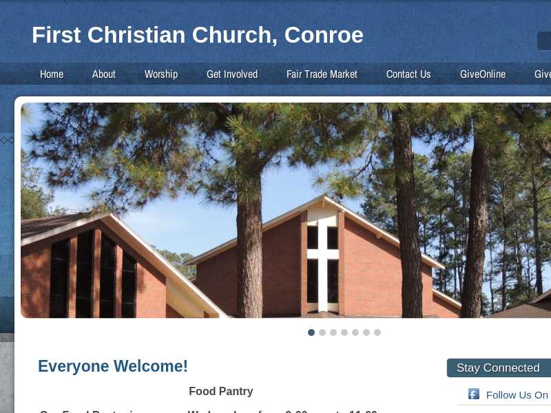 First Christian Church Conroe - Food Pantry