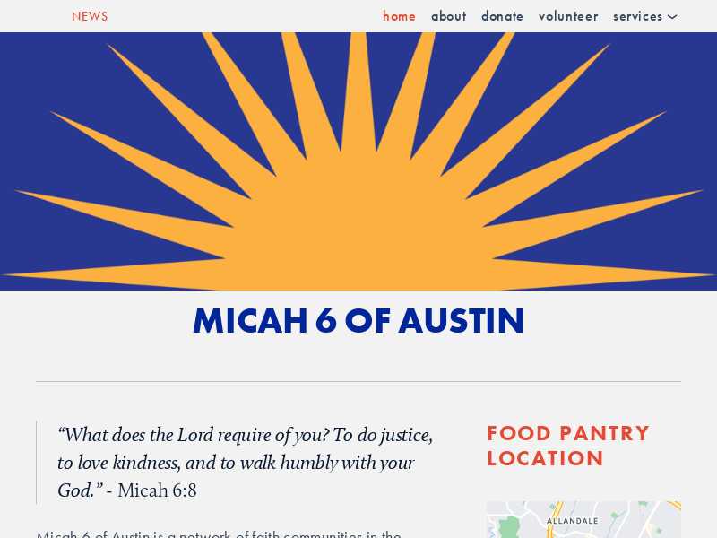 Micah 6 Food Pantry