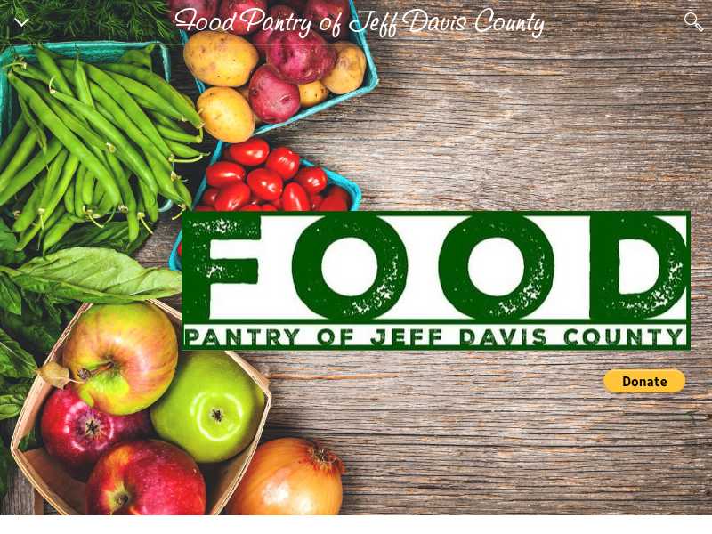 Food Pantry of Jeff Davis County