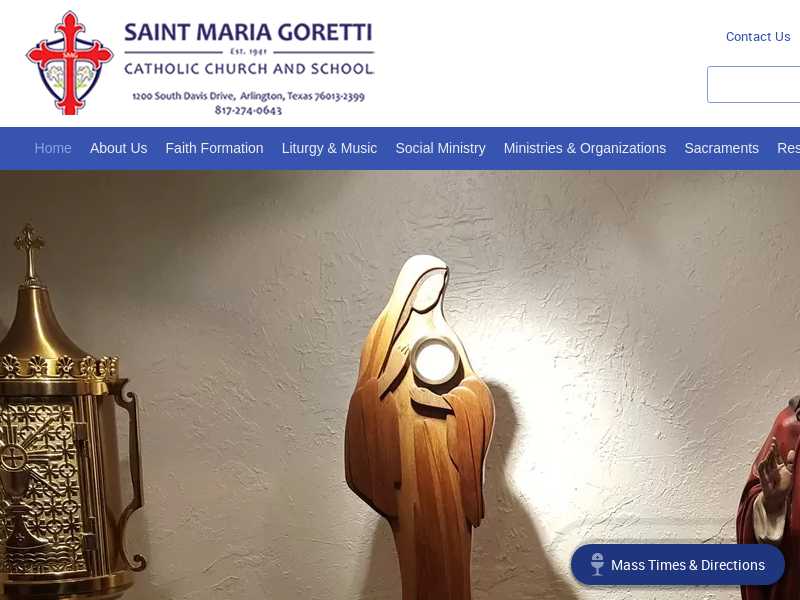 St. Maria Goretti Catholic Church - St. Anthony's Bread Food Pantry