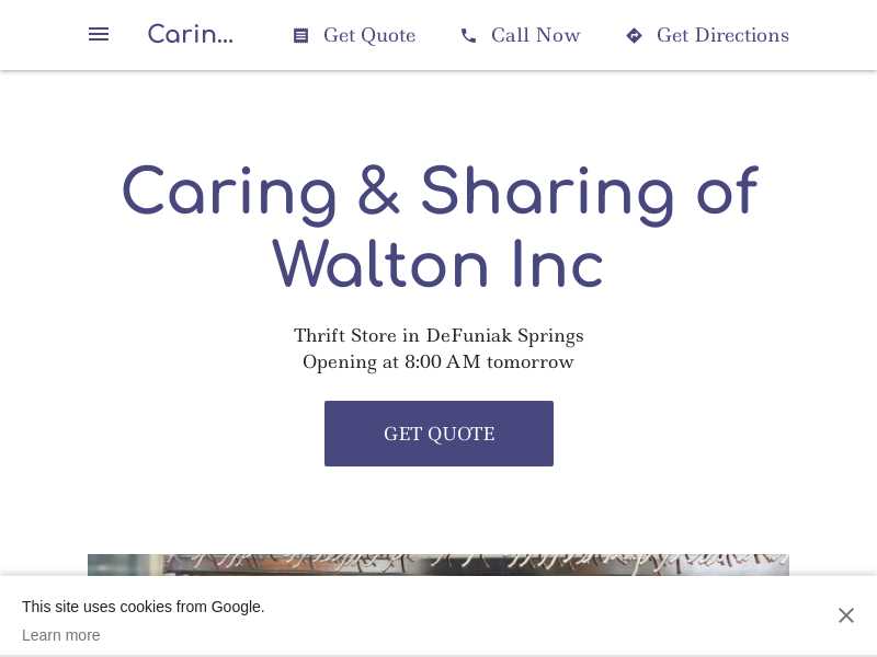 Caring And Sharing of Walton County