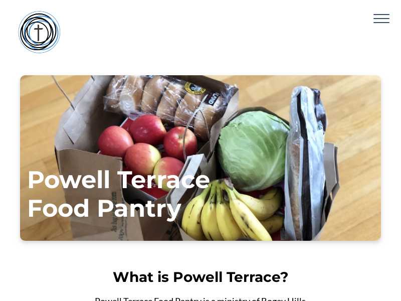 Baptist Ministries Powell Terrace Food Pantry