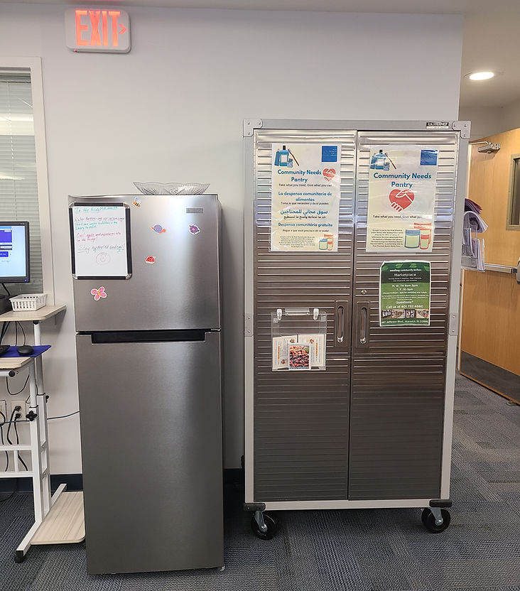West Warwick Public Library Food Pantry