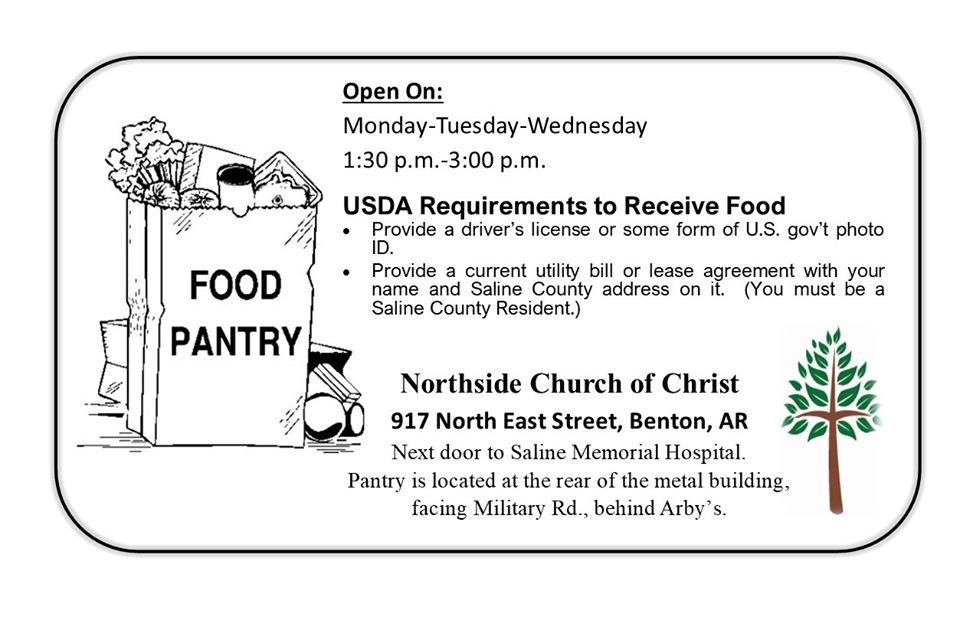Northside Church of Christ - Food Pantry