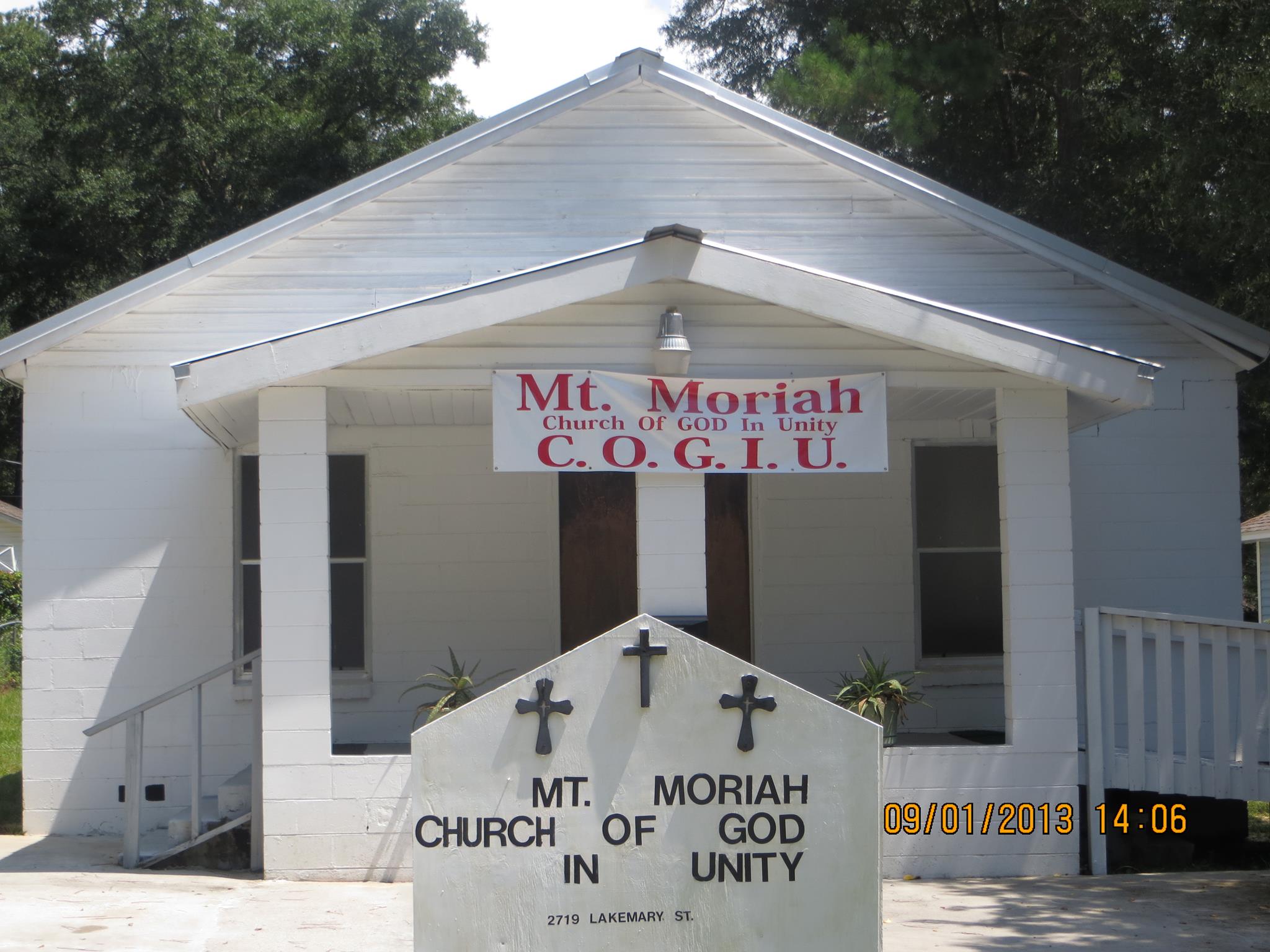 Mt. Moriah Church of God